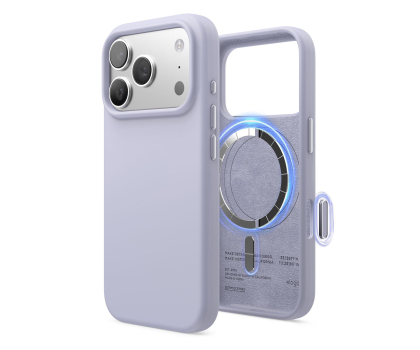 Etui do telefonów Elago Magsafe Silicon Case do iPhone 17 PRO Soft Purple ES17MSSC63PRO-PU